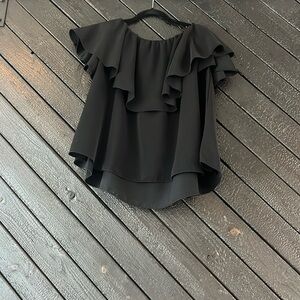 MLM Off the shoulder Ruffle Blouse